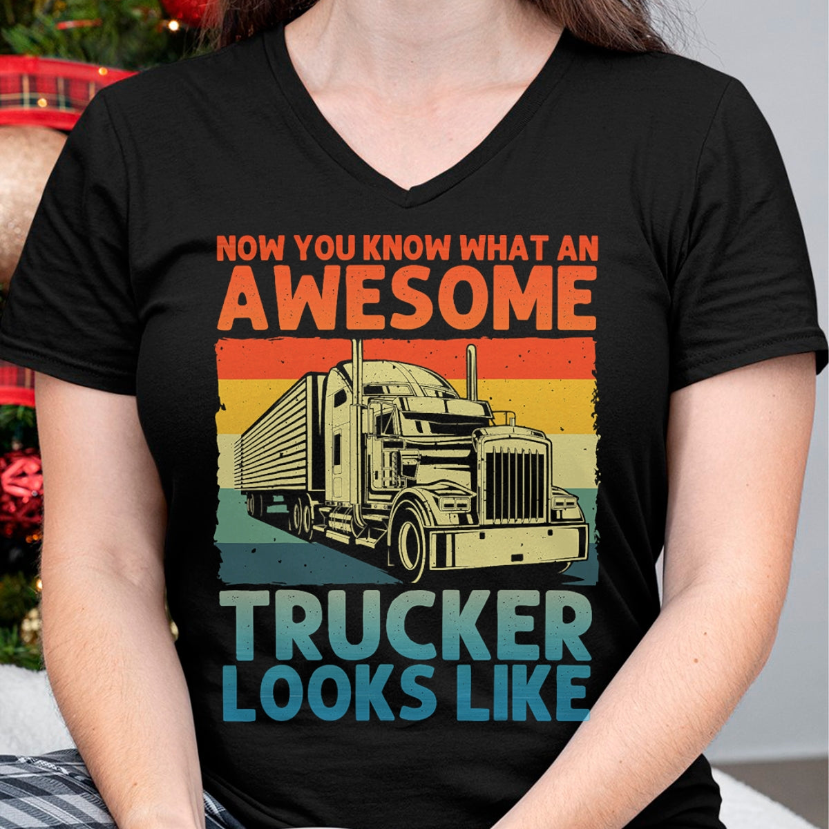 Best Truck Driver Life Shirt, Funny Trucker UnisexT-Shirt/Hoodie/Sweatshirt HLT00 - Best Truck Driver Art for Men Dad Women Trucking CDL Trucker T-Shirt (5)