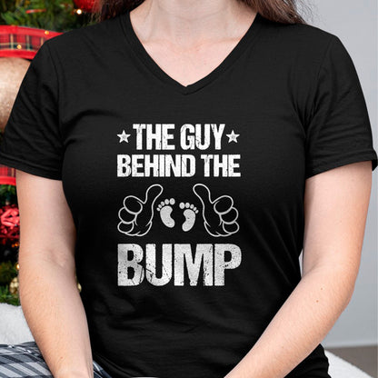 Best Wife Shirt, Wife and Husband Unisex T-Shirt/Hoodie/Sweatshirt HLT00 - The Guy Behind The Bump Pregnancy Announcement For Dad T-Shirt