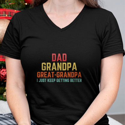 Best Grandpa Shirt, Proud Grandpa Unisex T-Shirt/Hoodie/Sweatshirt HLT00 - Fathers Day Gift from Grandkids Dad Grandpa Great Grandpa Long Sleeve T-Shirt