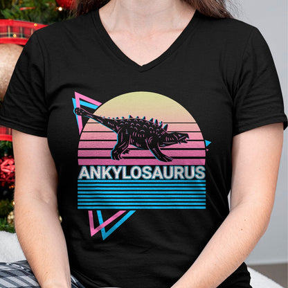 Best Dinosaur Lover Shirt, Funny Dinosaur UnisexT-Shirt/Hoodie/Sweatshirt HLT00 - Ankylosaurus Dinosaur Retro T-Shirt