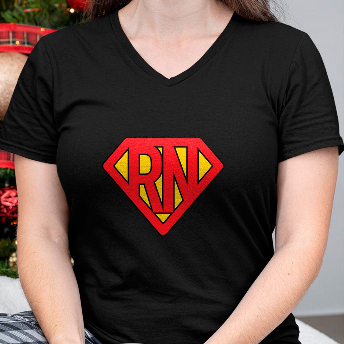 Funny Nurse Shirt, Nurse Unisex T-Shirt/Hoodie/Sweatshirt HLT00 - Super Nurse RN superhero Registered Nurse Hero T-Shirt