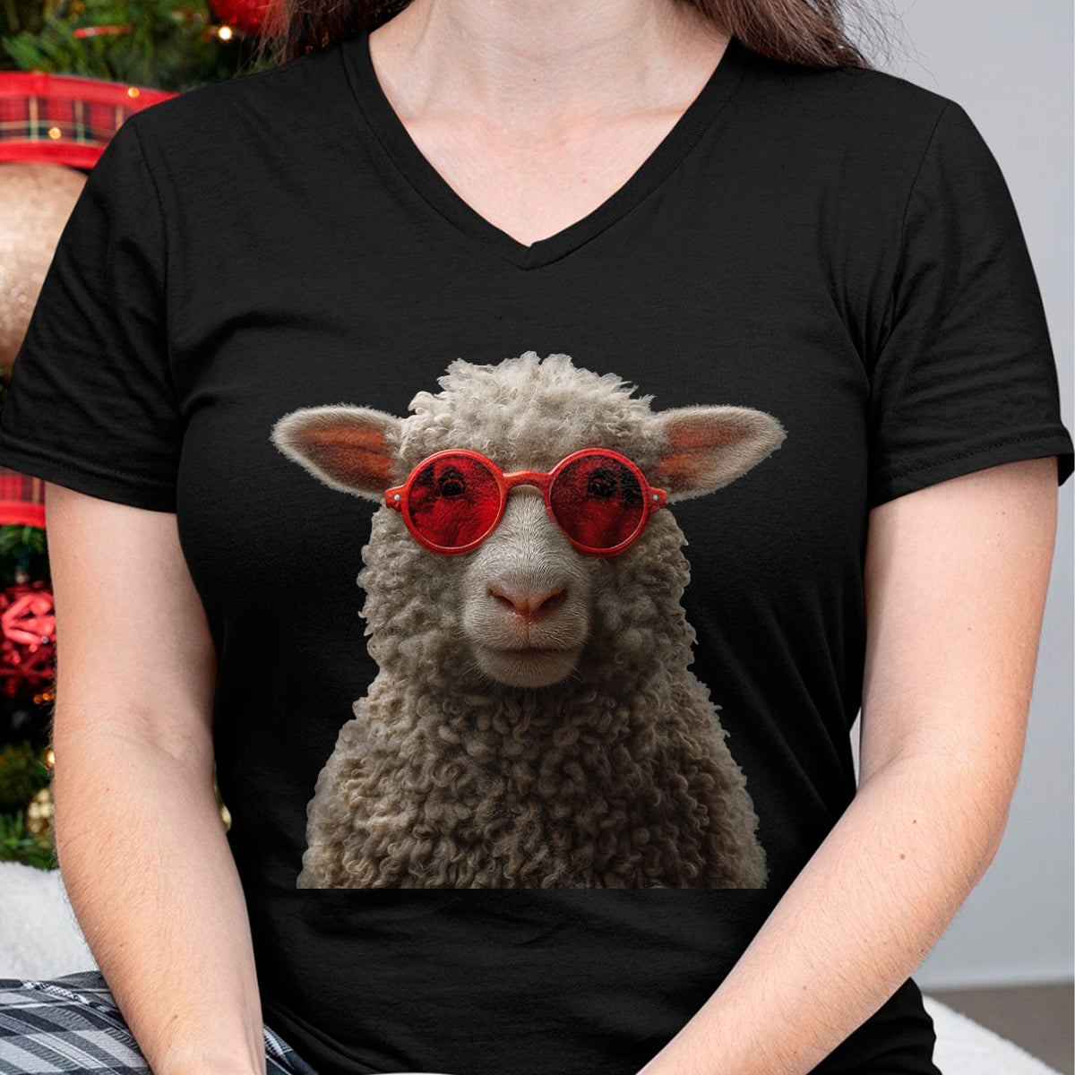 Best Farmer Life Shirt, Funny Farmer UnisexT-Shirt/Hoodie/Sweatshirt HLT00 - Sheep Wearing Sunglasses Funny Graphic T-Shirt