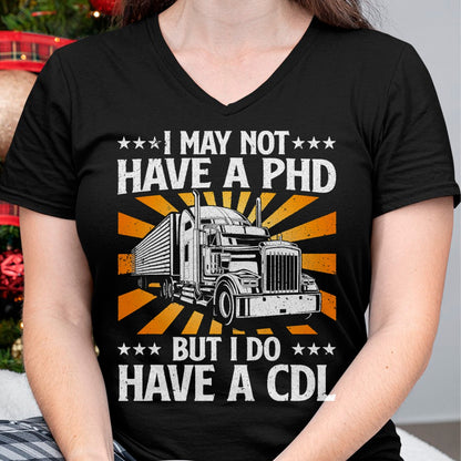 Best Truck Driver Life Shirt, Funny Trucker UnisexT-Shirt/Hoodie/Sweatshirt HLT00 - Funny Trucker Design For Men Women CDL Truck Driver Trucking T-Shirt (1)
