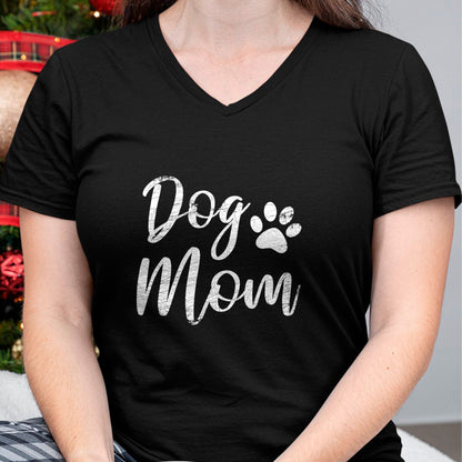 Dog Love Shirt, Dog Lover Gift T-Shirt/Hoodie/Sweatshirt HLT00 - Dog Mom - Vintage  Worn Design - Funny Dog Paw - Classic T-Shirt