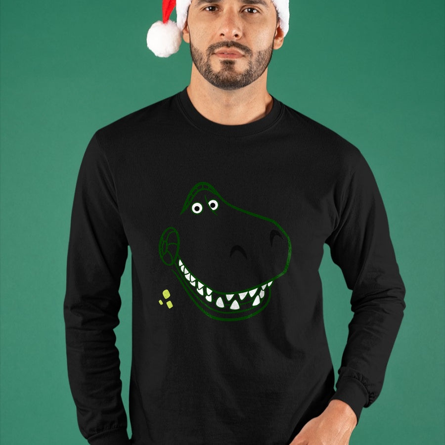 Best Dinosaur Lover Shirt, Funny Dinosaur UnisexT-Shirt/Hoodie/Sweatshirt HLT00 - E.T. Rex Funny Dinosaur Shirt T-Rex on Bike Over The Moon T-Shirt
