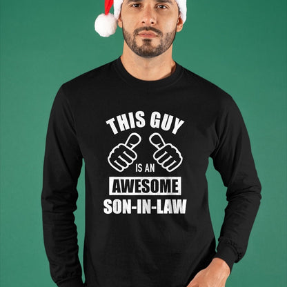 Best Wife Shirt, Wife and Husband Unisex T-Shirt/Hoodie/Sweatshirt HLT00 - This guy awesome son-in-law from father-in-law T-Shirt