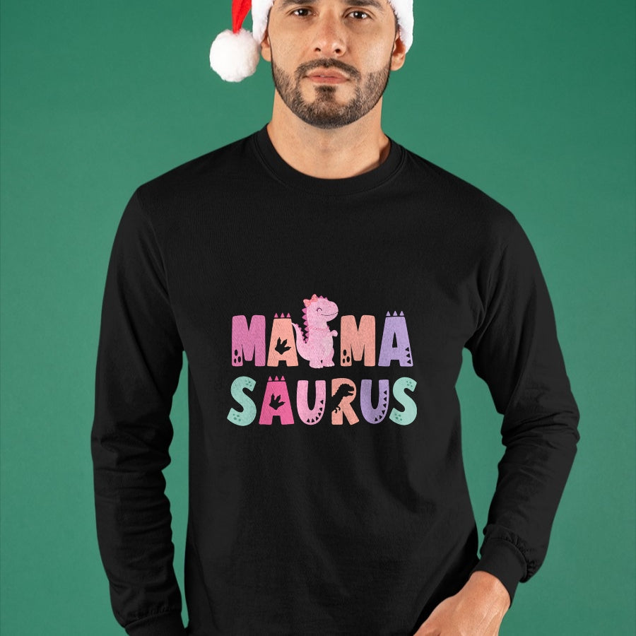 Best Dinosaur Lover Shirt, Funny Dinosaur UnisexT-Shirt/Hoodie/Sweatshirt HLT00 - Mama Saurus Mom Dinosaur Three Rex Birthday Boy Girl T-Shirt