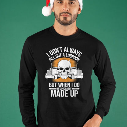 Best Truck Driver Life Shirt, Funny Trucker UnisexT-Shirt/Hoodie/Sweatshirt HLT00 - Best Truck Driver Art for Men Dad Women Trucking CDL Trucker T-Shirt (7)