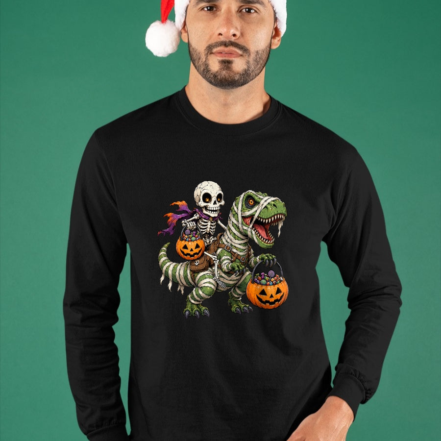 Best Dinosaur Lover Shirt, Funny Dinosaur UnisexT-Shirt/Hoodie/Sweatshirt HLT00 - Funny Halloween Shirts Kids Boys Skeleton Mummy Dino T Rex T-Shirt