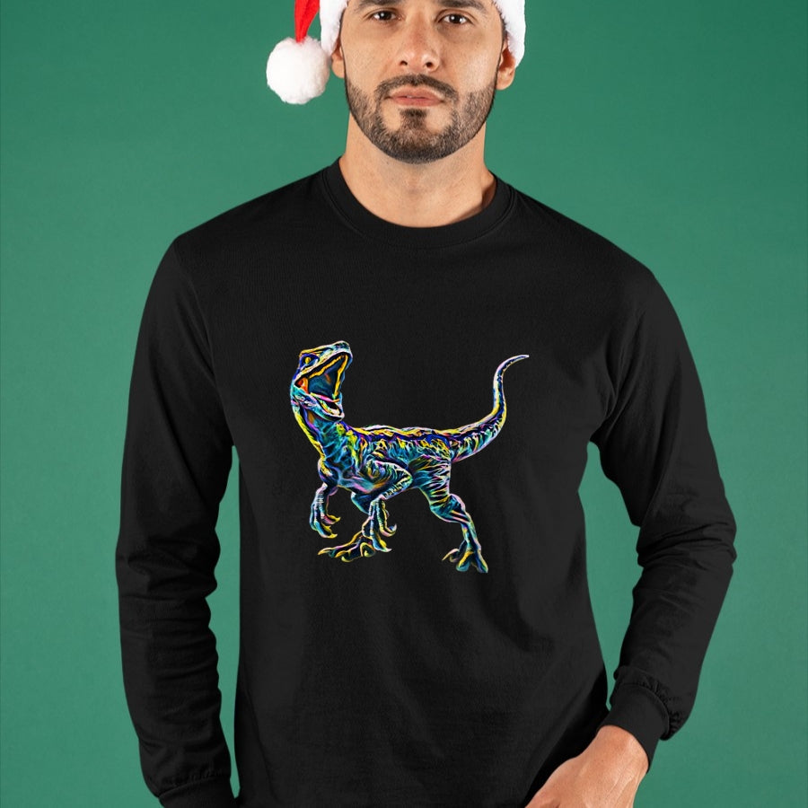 Best Dinosaur Lover Shirt, Funny Dinosaur UnisexT-Shirt/Hoodie/Sweatshirt HLT00 - Velociraptor Raptor Dinosaur T-Shirt
