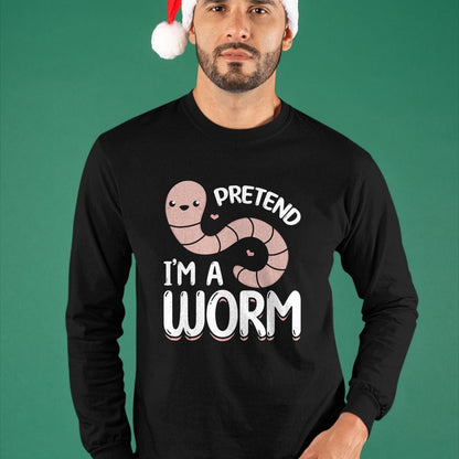 Best Farmer Life Shirt, Funny Farmer UnisexT-Shirt/Hoodie/Sweatshirt HLT00 - Compost Worms Worm Farmer Unisex-Adults Worm Lover Pretend I'm A Worm T-Shirt