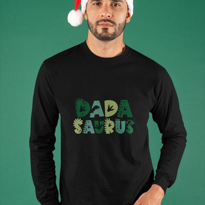 Best Dinosaur Lover Shirt, Funny Dinosaur UnisexT-Shirt/Hoodie/Sweatshirt HLT00 - Dada Saurus Dad Dinosaur Three Rex Birthday Boy Girl Family T-Shirt