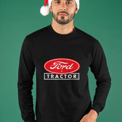 Best Farmer Life Shirt, Funny Farmer UnisexT-Shirt/Hoodie/Sweatshirt HLT00 - Ford Tractor Logo T-Shirt