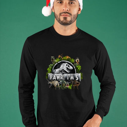 Best Dinosaur Lover Shirt, Funny Dinosaur UnisexT-Shirt/Hoodie/Sweatshirt HLT00 - Rawr I_m 5 5th Birthday T Rex Dinosaur Funny Party Boys Kids T-Shirt