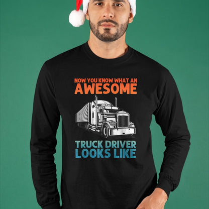 Best Truck Driver Life Shirt, Funny Trucker UnisexT-Shirt/Hoodie/Sweatshirt HLT00 - Truck Driver Art for Men Women Truck Driver Trucking Trucker T-Shirt