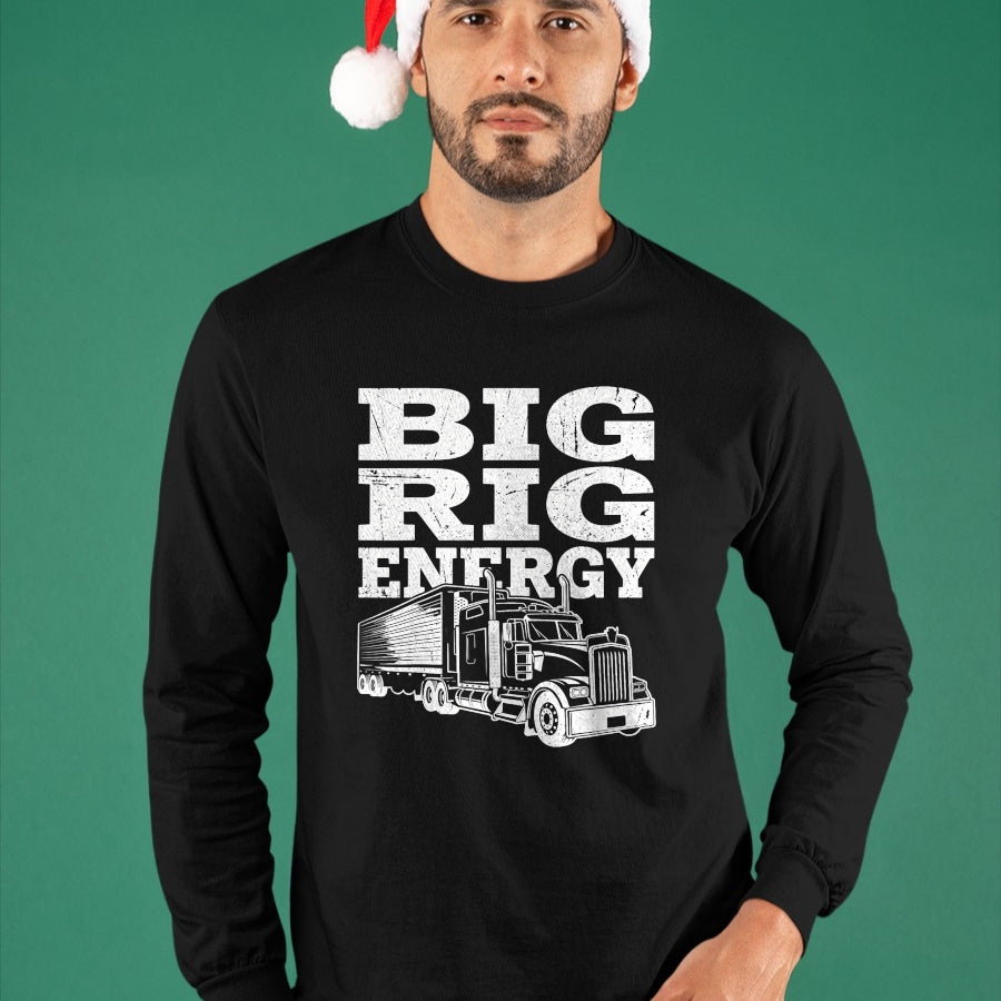 Best Truck Driver Life Shirt, Funny Trucker UnisexT-Shirt/Hoodie/Sweatshirt HLT00 - Funny Truck Semi Truck Driver Big Rig Energy Truck Driver T-Shirt