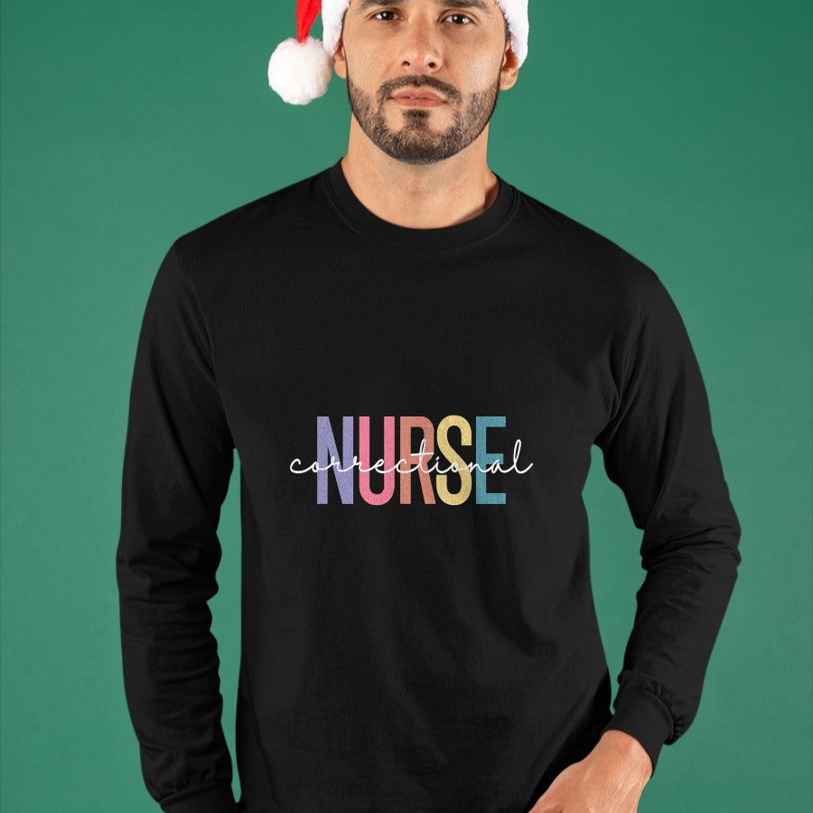 Funny Nurse Shirt, Nurse Unisex T-Shirt/Hoodie/Sweatshirt HLT00 - Correctional Nurse Forensic Nurse Corrections Nursing T-Shirt