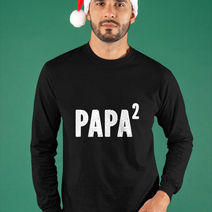 Best Grandpa Shirt, Proud Grandpa Unisex T-Shirt/Hoodie/Sweatshirt HLT00 - Papa 2 Papa Squared For Grandpa from Granddaughter Grandson T-Shirt