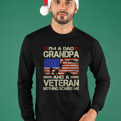 Best Grandpa Shirt, Proud Grandpa Unisex T-Shirt/Hoodie/Sweatshirt HLT00 -Fathers Day Gift Grandpa Gift Dad Grandpa And Veteran T-Shirt