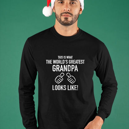 Best Grandpa Shirt, Proud Grandpa Unisex T-Shirt/Hoodie/Sweatshirt HLT00 - World's greatest Grandpa T-Shirt
