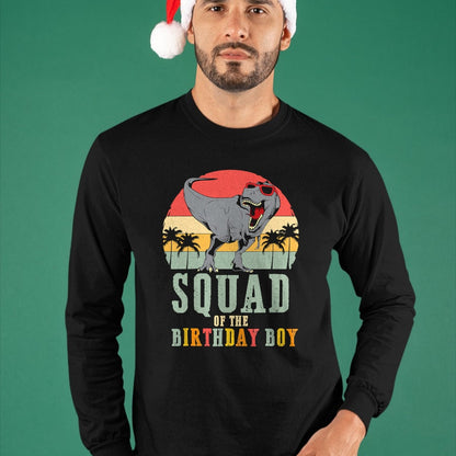 Best Dinosaur Lover Shirt, Funny Dinosaur UnisexT-Shirt/Hoodie/Sweatshirt HLT00 - Funny Dinosaur Fan Squad Birthday Boy Dino T-Rex Adults Kids T-Shirt
