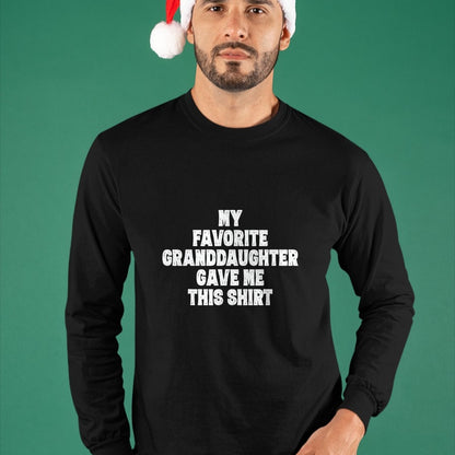Best Grandpa Shirt, Proud Grandpa Unisex T-Shirt/Hoodie/Sweatshirt HLT00 - Grandpa and Grandma Funny Shirt from Granddaughter T-Shirt