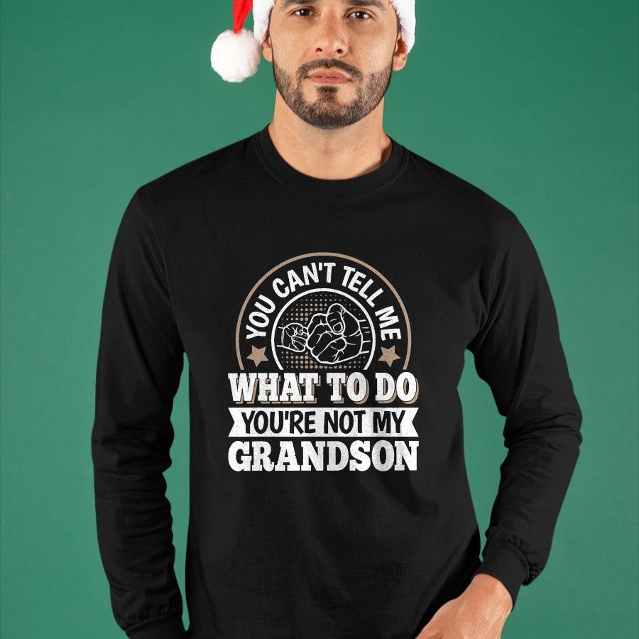 Best Grandpa Shirt, Proud Grandpa Unisex T-Shirt/Hoodie/Sweatshirt HLT00 - Funny Grandpa Grandson Saying Graphic Vintage T-Shirt