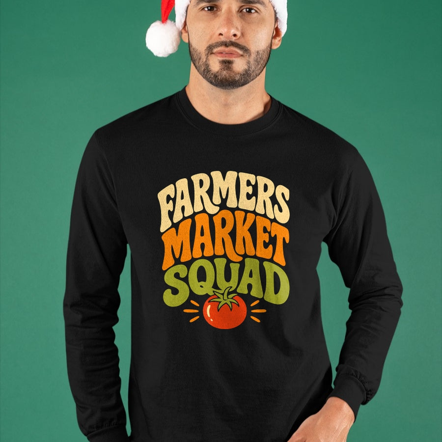 Best Farmer Life Shirt, Funny Farmer UnisexT-Shirt/Hoodie/Sweatshirt HLT00 - Local Farmers' Market Squad Farm Stand T-Shirt