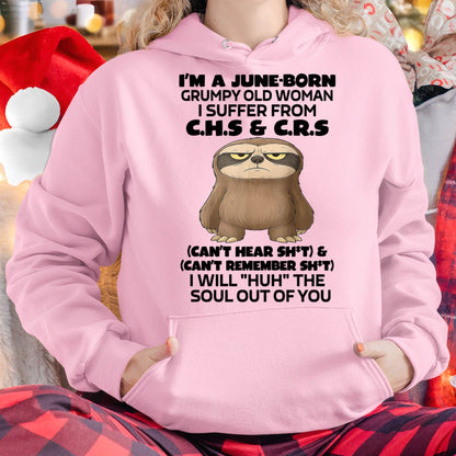 June - Grumpy Old Woman - Birrthday Gift For Women - HLT06 (SKU09-21-06)