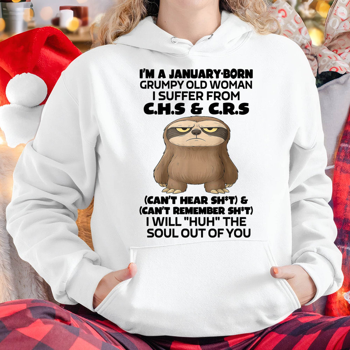 January - Grumpy Old Woman - Birrthday Gift For Women - HLT01 (SKU09-21-01)