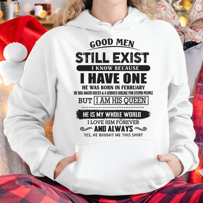 February - Good Men Still Exist - Perfect Gift For Girlfriend, Wife From Husband - HLT02(SKU07-166-02)