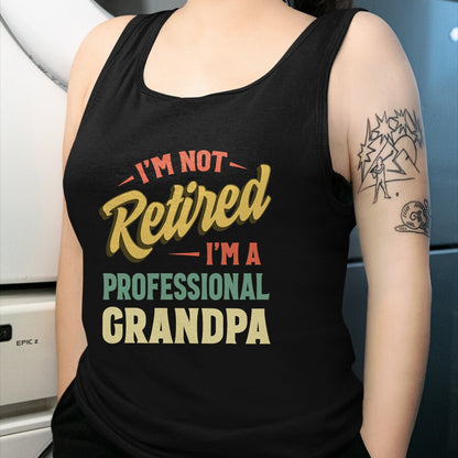 Best Grandpa Shirt, Proud Grandpa Unisex T-Shirt/Hoodie/Sweatshirt HLT00 - Grandpa For Men Funny Fathers Day Retired Grandpa T-Shirt