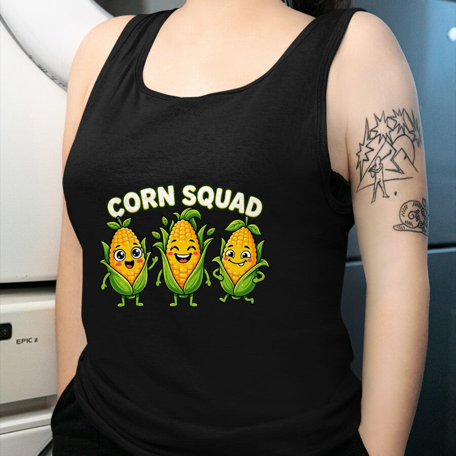 Best Farmer Life Shirt, Funny Farmer UnisexT-Shirt/Hoodie/Sweatshirt HLT00 - Cute Corn Squad Family Matching Group Sweet Corn Fun T-Shirt