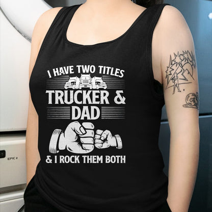 Best Truck Driver Life Shirt, Funny Trucker UnisexT-Shirt/Hoodie/Sweatshirt HLT00 - Funny Truck Driver Art Dad Trucker Men Truck Driving Lover T-Shirt, Men, Black, 3X-Large