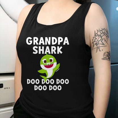Best Grandpa Shirt, Proud Grandpa Unisex T-Shirt/Hoodie/Sweatshirt HLT00 - Pinkfong Grandpa Shark Official T-shirt T-Shirt (1)