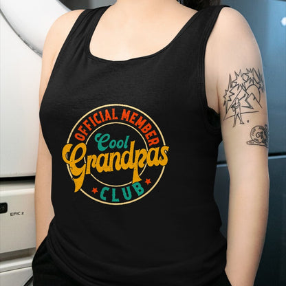 Best Grandpa Shirt, Proud Grandpa Unisex T-Shirt/Hoodie/Sweatshirt HLT00 - Cool Grandpas Club Official Member Father's Day T-Shirt
