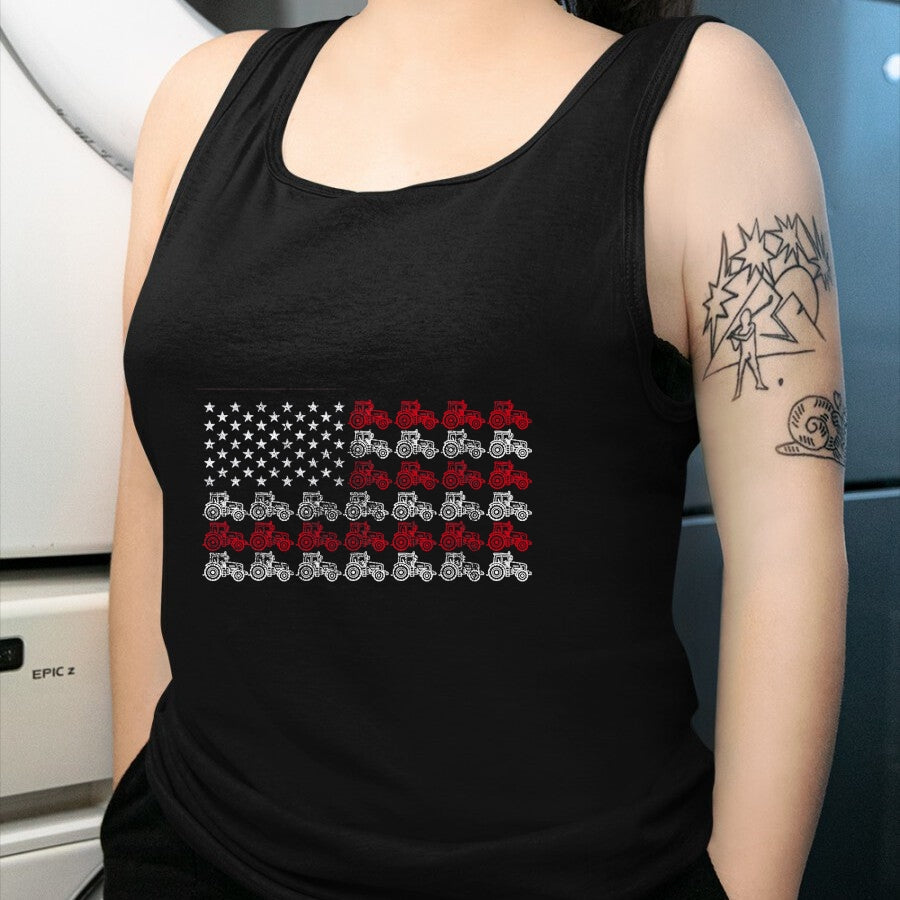 Best Farmer Life Shirt, Funny Farmer UnisexT-Shirt/Hoodie/Sweatshirt HLT00 - Proud Patriotic Freedom Designs Tractor American Flag Farmer T-Shirt - Unisex-AdultsKids, Black, Sh