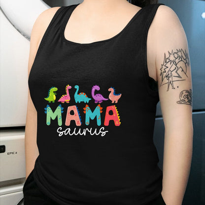 Best Dinosaur Lover Shirt, Funny Dinosaur UnisexT-Shirt/Hoodie/Sweatshirt HLT00 - Mamasaurus T Rex Dinosaur Mama Saurus Mother_s Day Mommy T-Shirt