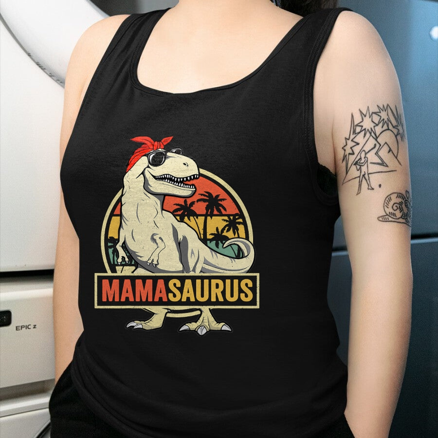 Best Dinosaur Lover Shirt, Funny Dinosaur UnisexT-Shirt/Hoodie/Sweatshirt HLT00 - Mamasaurus T rex Dinosaur Funny Mom Mommy T-Shirt