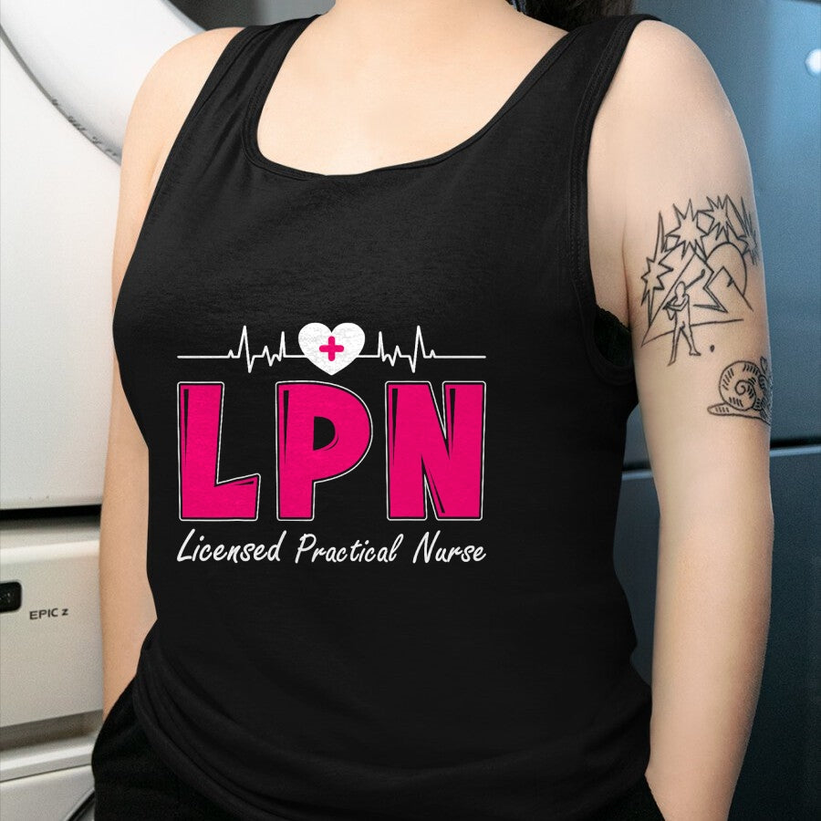 Funny Nurse Shirt, Nurse Unisex T-Shirt/Hoodie/Sweatshirt HLT00 - LPN Licensed Practical Nurse T-Shirt