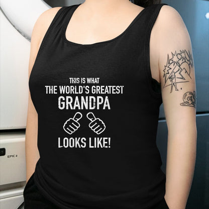Best Grandpa Shirt, Proud Grandpa Unisex T-Shirt/Hoodie/Sweatshirt HLT00 - World's greatest Grandpa T-Shirt