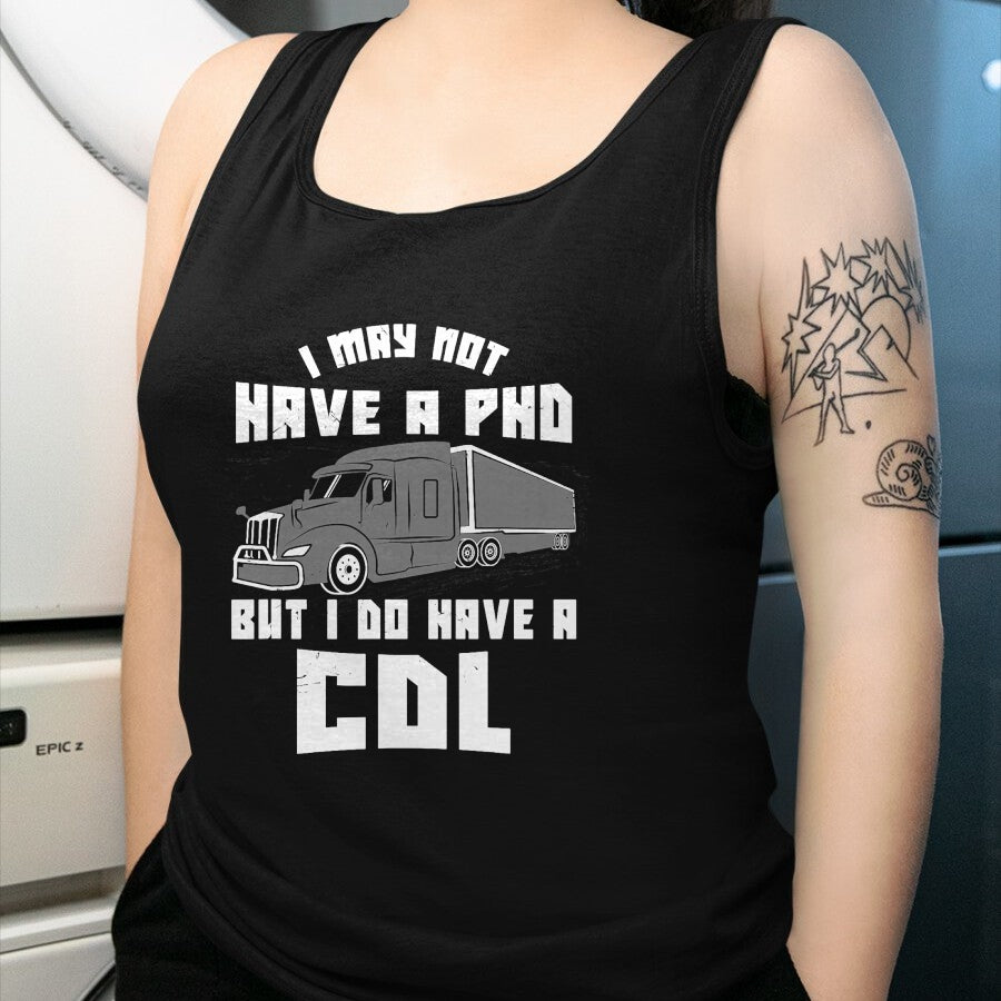 Best Truck Driver Life Shirt, Funny Trucker UnisexT-Shirt/Hoodie/Sweatshirt HLT00 - Funny Truck Driver Licence CDL Cargo Logbook Saying Gift T-Shirt