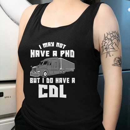 Best Truck Driver Life Shirt, Funny Trucker UnisexT-Shirt/Hoodie/Sweatshirt HLT00 - Funny Truck Driver Licence CDL Cargo Logbook Saying Gift T-Shirt