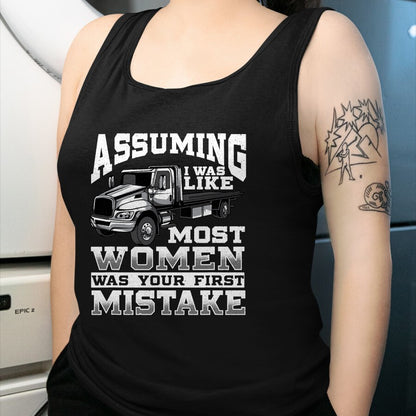 Best Truck Driver Life Shirt, Funny Trucker UnisexT-Shirt/Hoodie/Sweatshirt HLT00 - Female Tow Truck Driver Women Tow Truck T-Shirt
