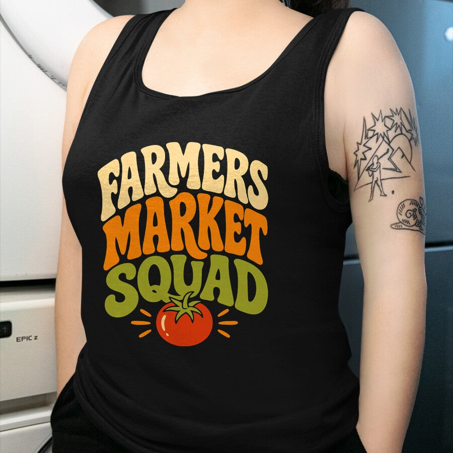 Best Farmer Life Shirt, Funny Farmer UnisexT-Shirt/Hoodie/Sweatshirt HLT00 - Local Farmers' Market Squad Farm Stand T-Shirt