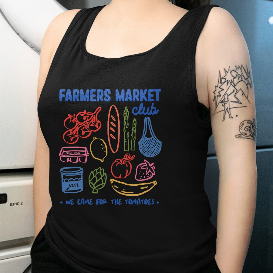 Best Farmer Life Shirt, Funny Farmer UnisexT-Shirt/Hoodie/Sweatshirt HLT00 - Farmers Market Club Fresh Veggies Foodie Cottagecore T-Shirt