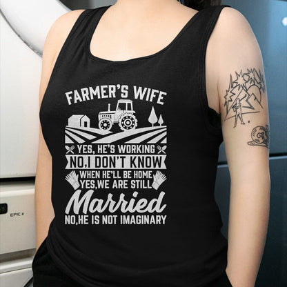 Best Farmer Life Shirt, Funny Farmer UnisexT-Shirt/Hoodie/Sweatshirt HLT00 - Farmers Wife Farming Women Farmer Tractor Married T-Shirt