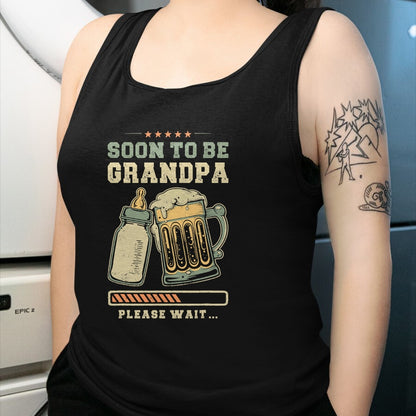 Best Grandpa Shirt, Proud Grandpa Unisex T-Shirt/Hoodie/Sweatshirt HLT00 - Soon To Be Grandpa, Baby Announcement, Expecting Grandfather T-Shirt