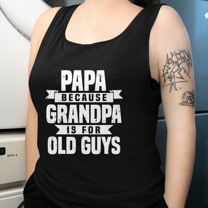 Best Grandpa Shirt, Proud Grandpa Unisex T-Shirt/Hoodie/Sweatshirt HLT00 - Funny Papa Art For Grandpa Men Dad Grandfather Father's Day T-Shirt