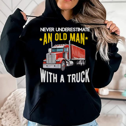 Best Truck Driver Life Shirt, Funny Trucker UnisexT-Shirt/Hoodie/Sweatshirt HLT00 - Truck Driver Trucker Men Dad Funny Trucking Semi trailer T-Shirt